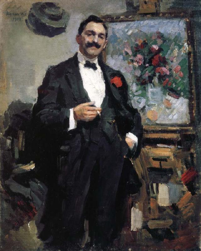 Portrait, Konstantin Korovin
